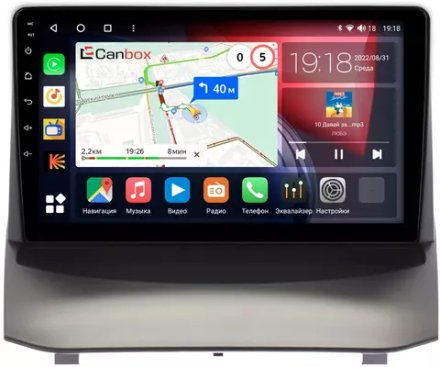 Магнитола для Ford Fiesta 2008-2018 - Canbox 9297 Qled, Android 10, ТОП процессор, SIM-слот