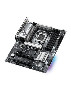 ASROCK B760 PRO RS, LGA1700, B760, 4*DDR5, 4*SATA, 3*M.2, 6*USB 3.2, 4*USB 2.0, Type-C, 3*PCIx16, 1*PCIx1, 1xM.2 (Key E), HDMI+DP, ATX