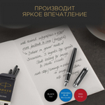 Картридж с чернилами для перьевой ручки MINI, упаковка из 6 шт., цвет: Black