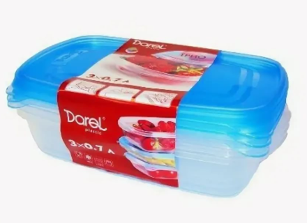 Комплект контейнеров "ТРИО" 3шт-1,3л