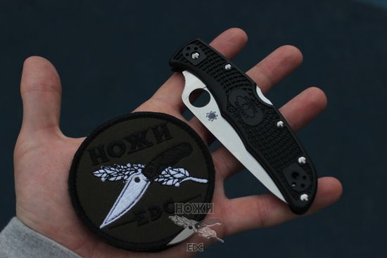 Складной нож Spyderco Endura C10PSBK c клинком из стали VG-10, рукоять FRN