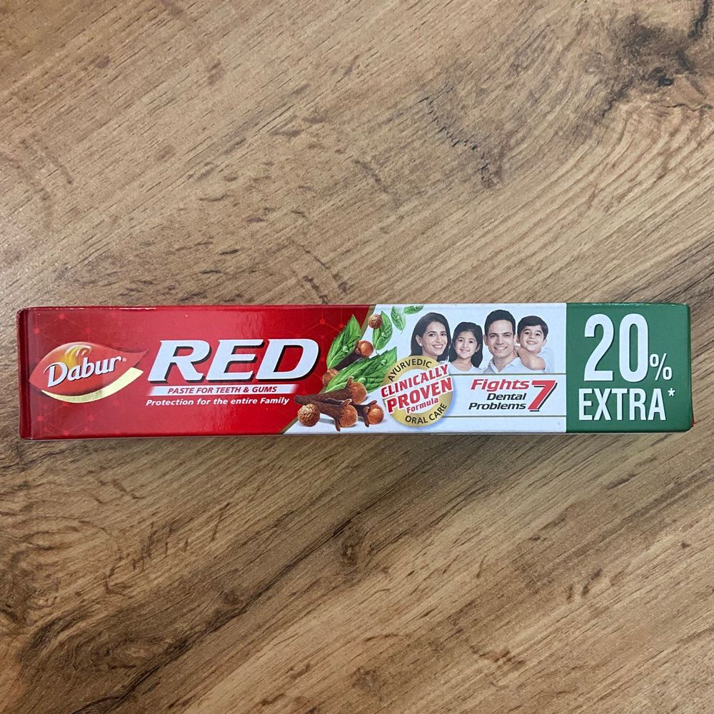 Зубная паста Dabur Red аюрведическая 120 г