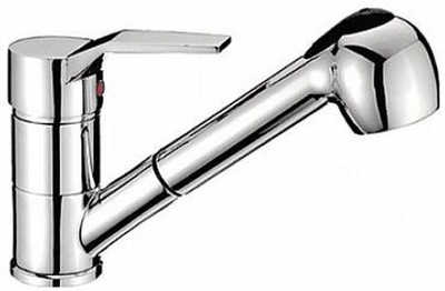 смеситель кухня LEDEME картридж д.40мм с вытяг. лейкой L6063