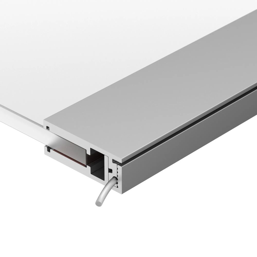 Профиль KLUS-GLASS-56-2000 ANOD (Arlight, Алюминий) 019193