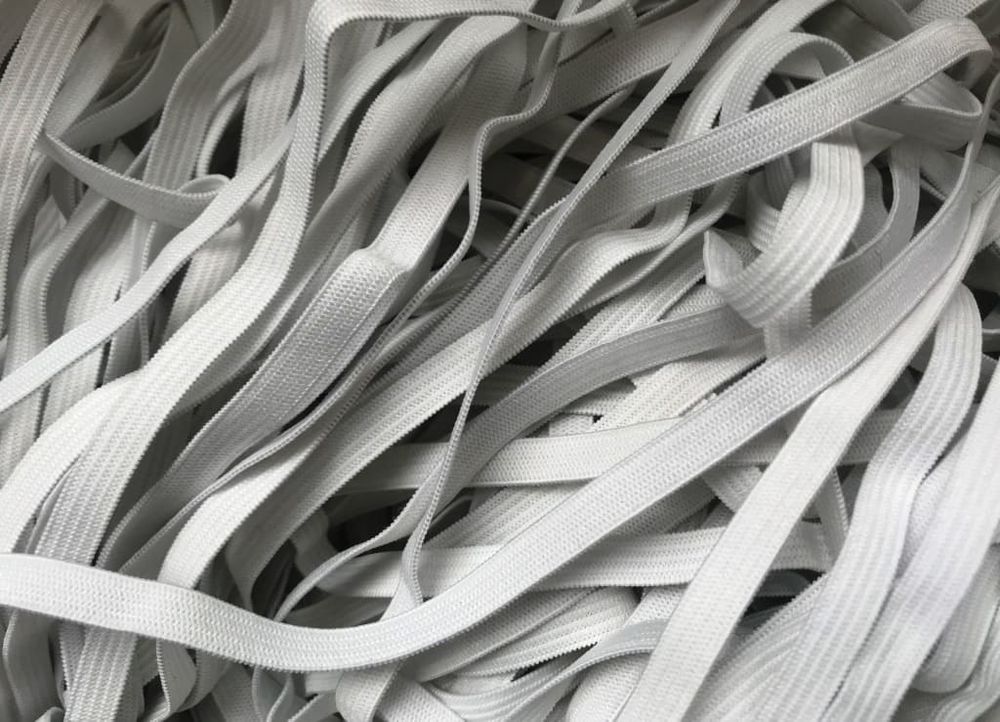 Резинка белая 0,7 см