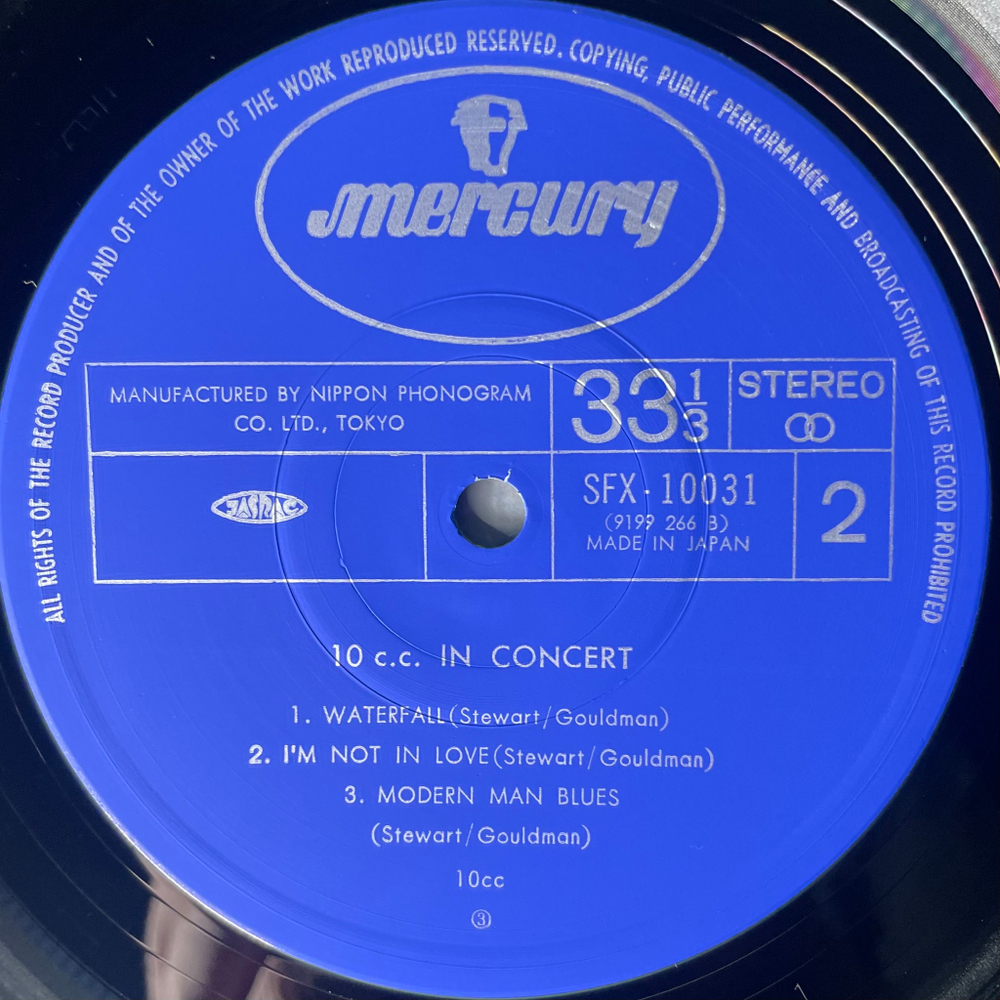 10cc ‎– Live And Let Live 2LP (Япония 1977г.)