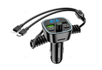Автомобильный FM-трансмиттер BOROFONE BC45 Bluetooth (черный)