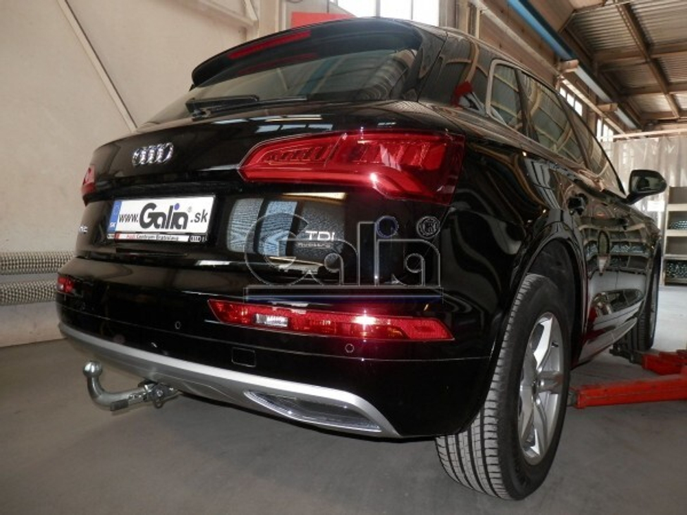 Фаркоп оцинкованный Galia A050A для Audi Q5 2017-(паспорт и сертификат в комплекте)(без электрики)