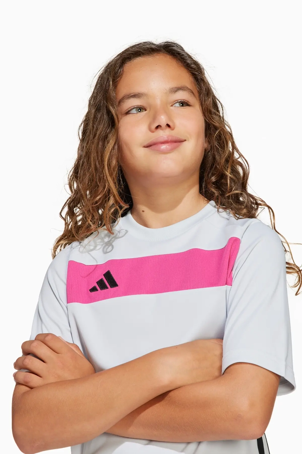 Футболка adidas Tiro 25 Essentials Junior - серый