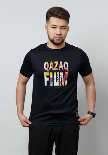 Футболка QAZAQ FILM BLACK
