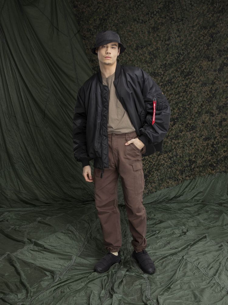 Бомбер Alpha Industries MA-1 Blood Chit Gen ll Черный