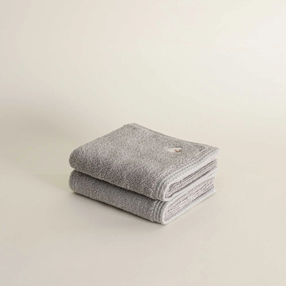 Полотенце из органического хлопка Pure Cotton 30х35 серый