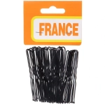 Шпильки для волос 40шт «Классика», цвет черный 6см●