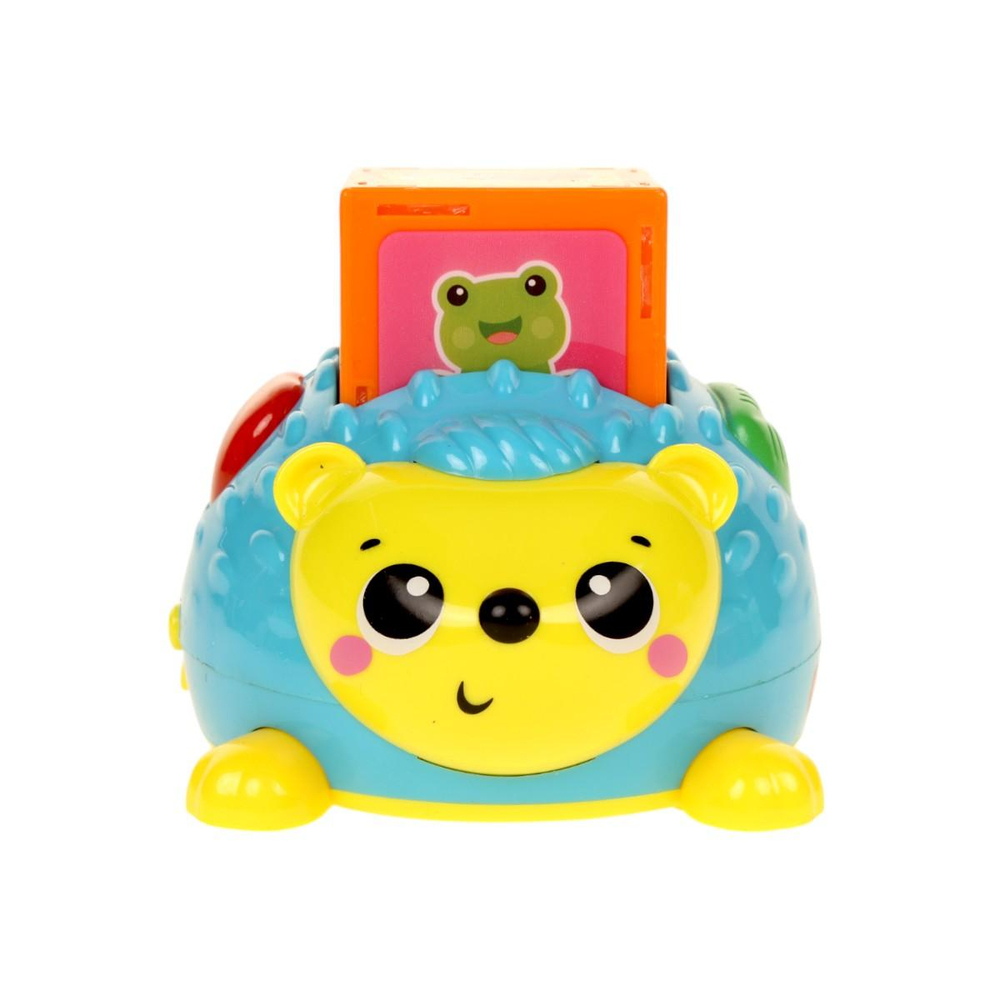 Музыкальные кубики. Первые знания с Ёжиком (синий) (Азбукварик)