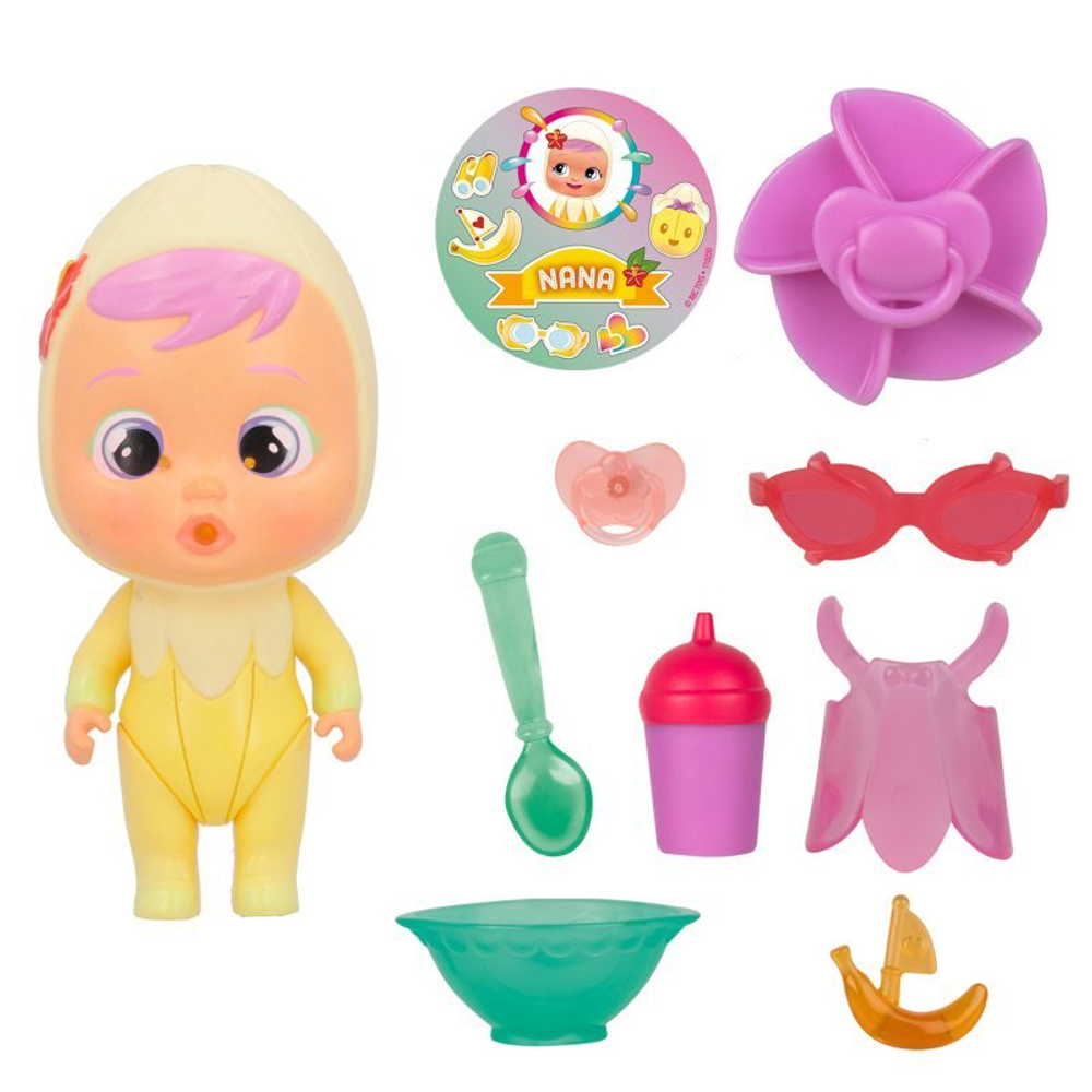 IMC Toys Cry Babies Magic Tears Tutti Frutti - плачущая мини-кукла-сюрприз, серия 2 93355S2