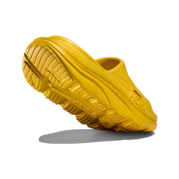 Hoka One One Ora Recovery Slide 3 'Passionfruit Yellow'
