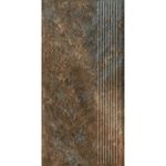 Paradyz Ardis Rust - Ступень простая структурная с насечками 300x600