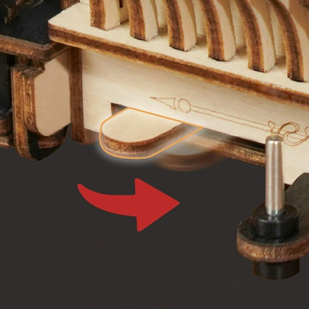 Сборный автомобиль на паровом двигателе от RORK и Robotime, купить в магазине, ANANAZA, не дорого деревянный конструктор, механические модели, 3D пазлы, ретро автомобили