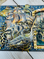 Шкатулка-комод "Затонувший корабль"