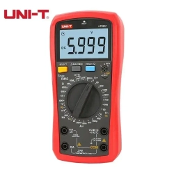 Мультиметр UT890C UNI-T оригинал ток 20А температура транзисторы емкость подсветка True RMS NCV REL
