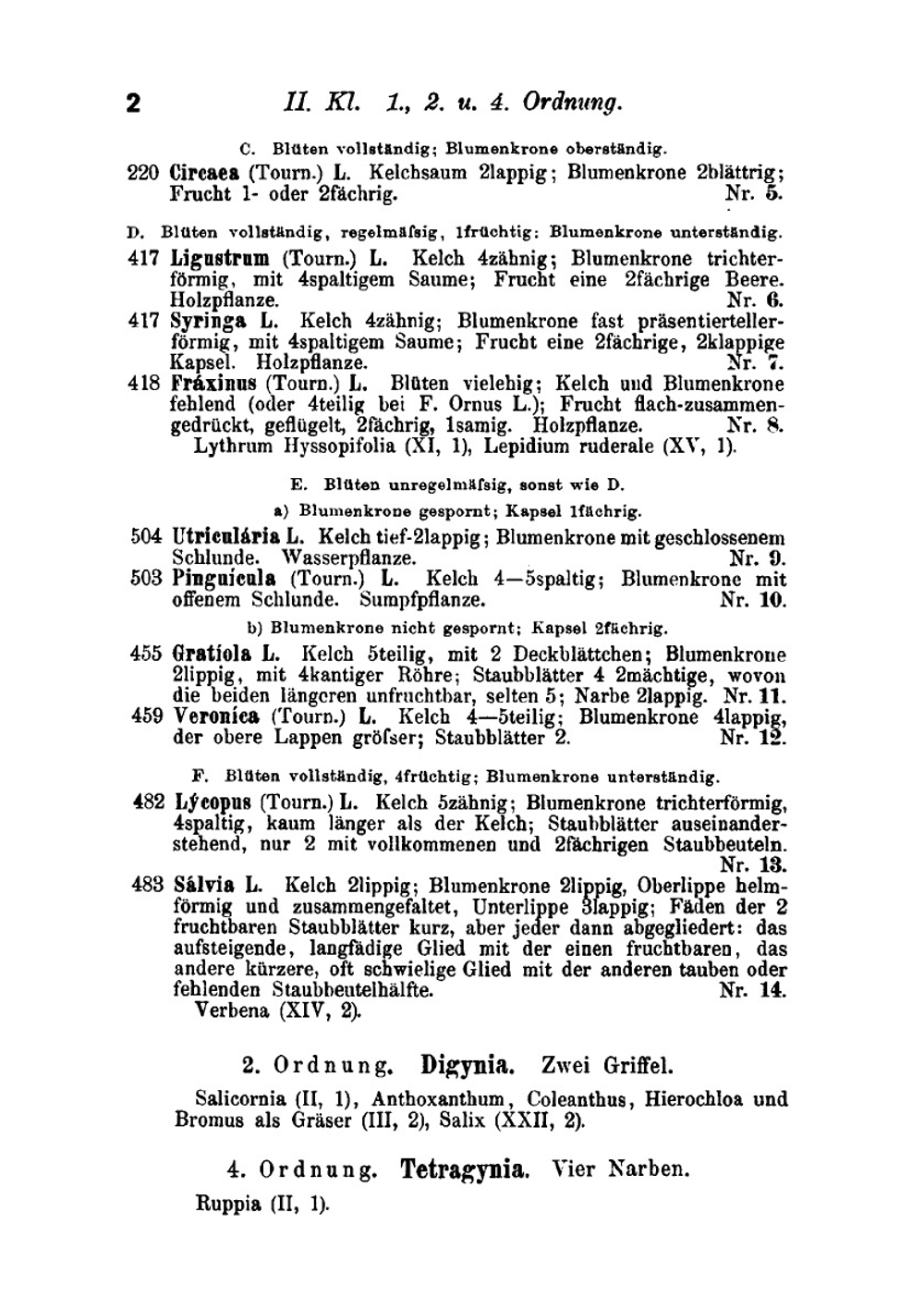 Illustrierte Flora Von Deutschland | August Garcke