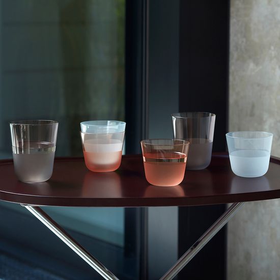 Набор стаканов arc contrast, 260 мл, коралловые, 2 шт.