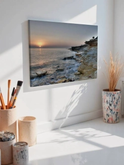 Картина на стену 40 X 50 Закат на море