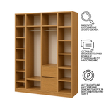 Шкаф-купе Женевра Венге 854  220*45*260