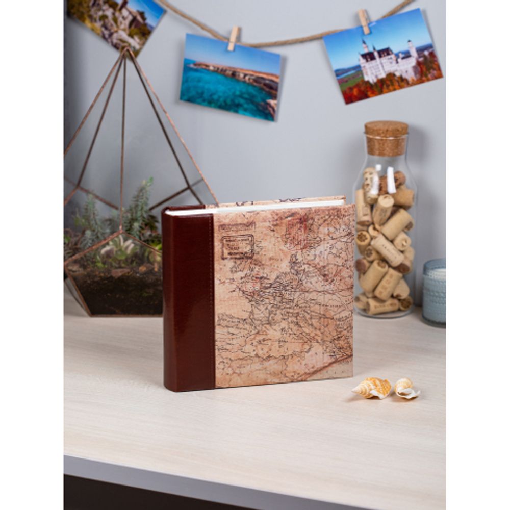 Фотоальбом Image Art IA-BBM46200 серия 138 путешествие с кармашками книжный переплёт 10х15 50 листов 200 фото