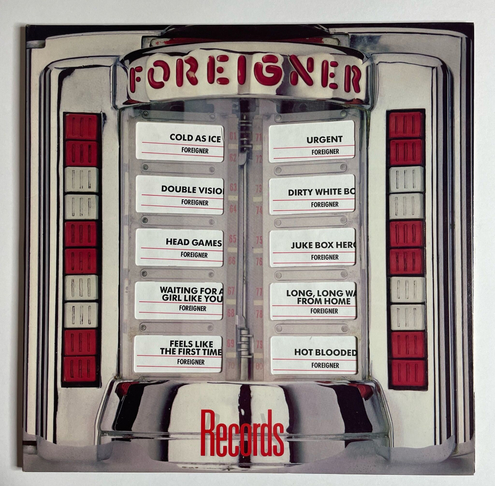 Винтажная виниловая пластинка LP Сборник Foreigner Records (USA 1982)