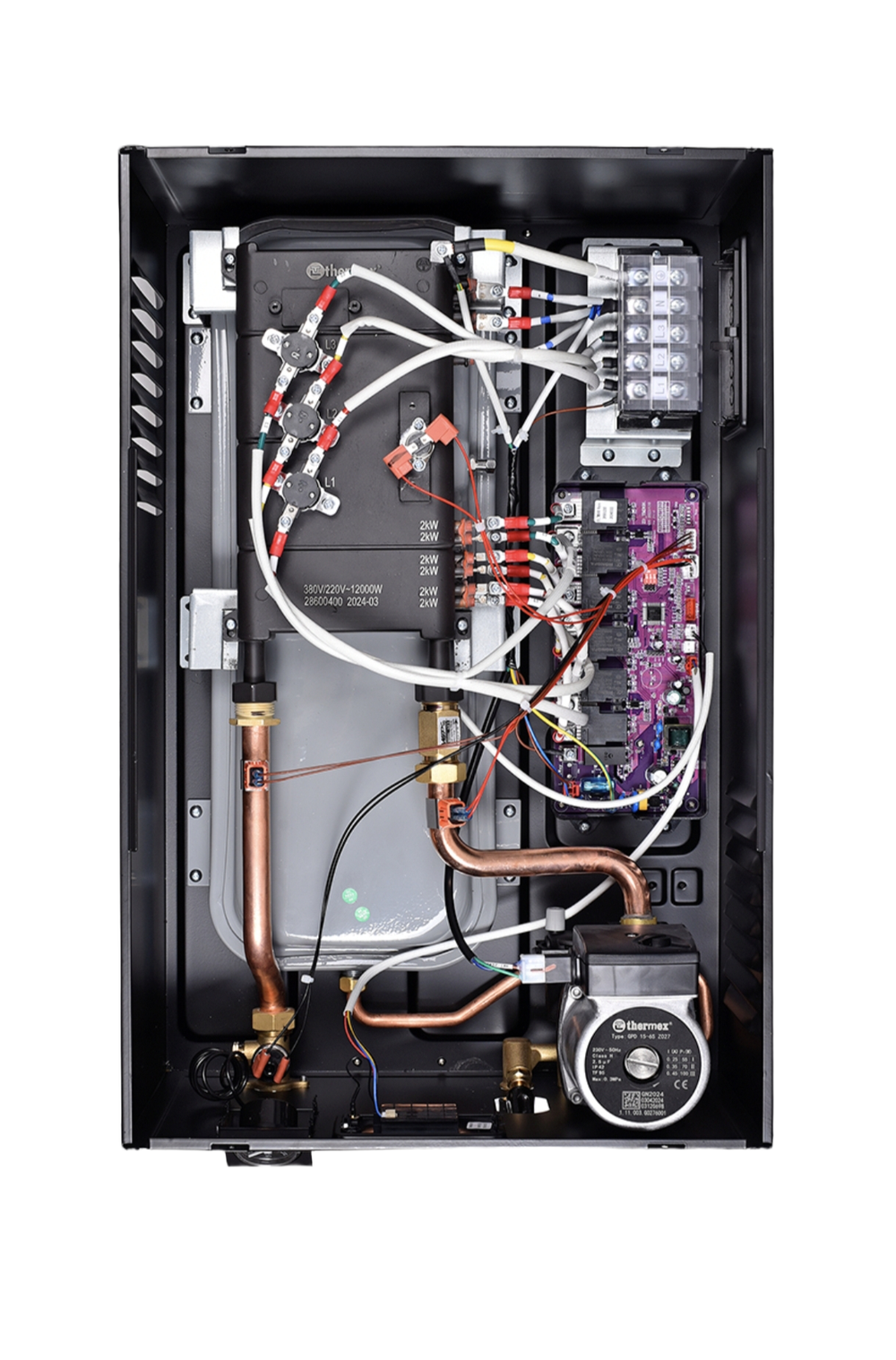 Электрический настенный котел THERMEX Boss 12 Wi-Fi (Black)