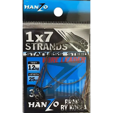 Поводок Hanzo 1x7 LH17 -