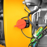 Мотоблок DPT-170SB, 7 л.с., ремен.сцеп, фрез 3х4, ШОМ, без колес, передачи 2В/1Н Denzel