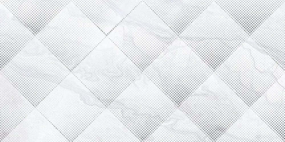 Декоративная плитка ALMA Ceramica DWU09ARC007 Arcadia 50x24.9 белая глянцевая с орнаментом