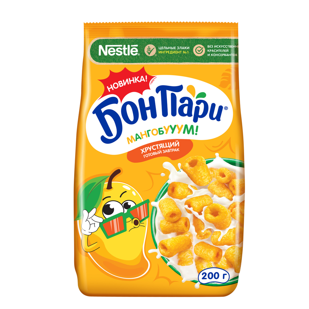 Завтрак готовый БОН ПАРИ Мангобууум! (Пак) 200г