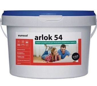 Клей универсальный для пробкового покрытия и паркета Forbo Eurocol Arlok 54 5 кг