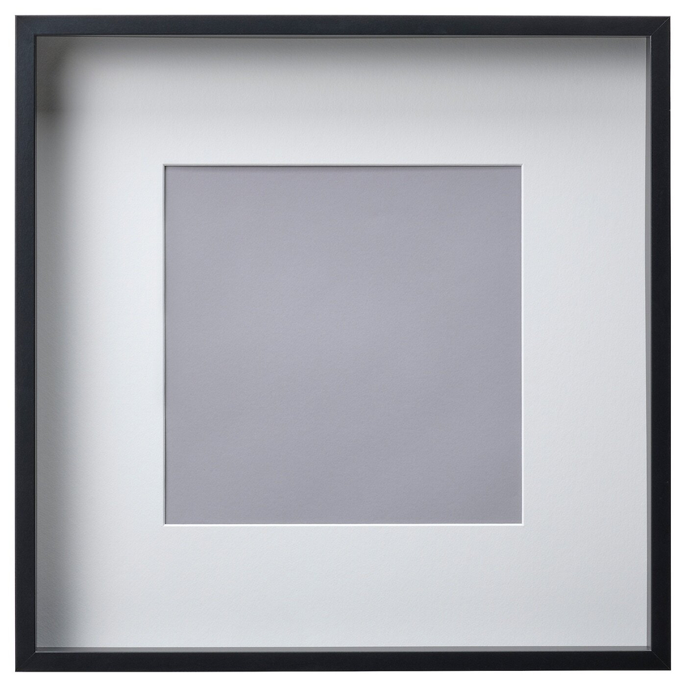 IKEA SANNAHED  (ИКЕА САННАХЕД)  -  Рамка, черная, 50x50 см
