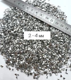 Стеклянная крошка Зеркальная всесторонняя фракция 2