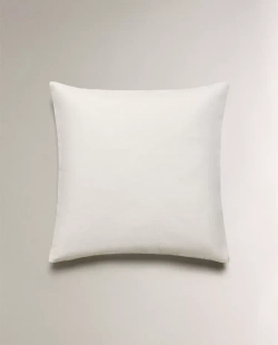 ZARA HOME НАВОЛОЧКА ДЛЯ ДЕКОРАТИВНОЙ ПОДУШКИ С ПРИНТОМ "МОРСКАЯ ЗВЕЗДА", ЖЕЛТОВАТО-БЕЛЫЙ