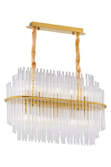 2249P/10 PT BRS (1) Люстра NW #