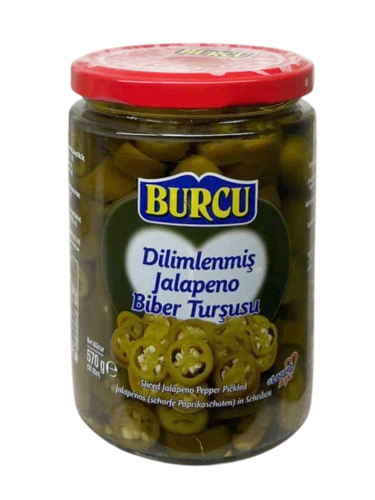 Перец халапеньо Burcu Jalapeno Biber 570 г x 2 шт