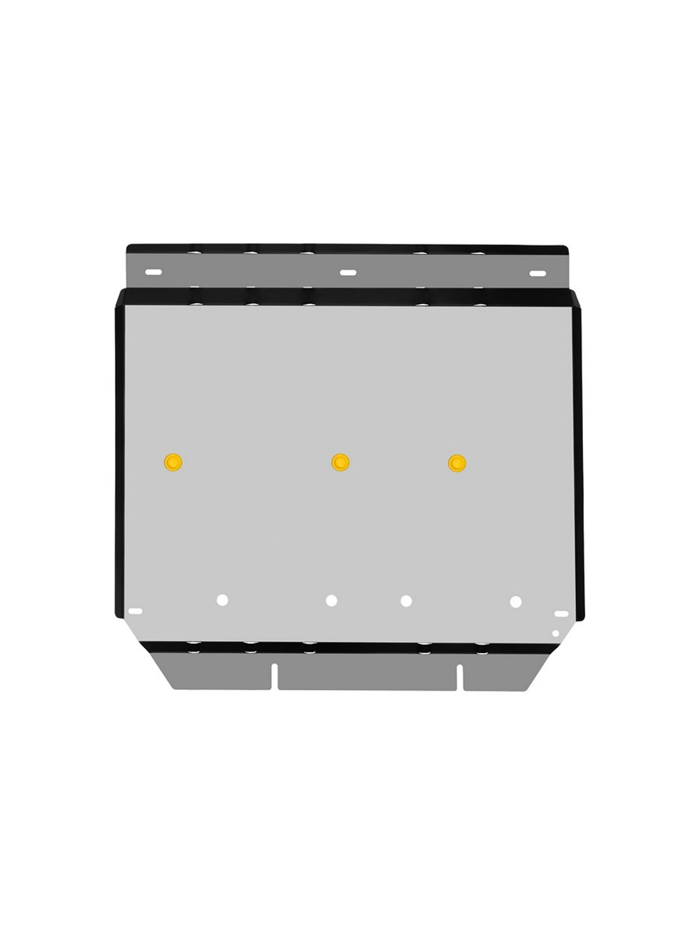 Защита картера и коробки передач (с креп.) для GEELY Preface (2024-н.в.) 2.0 бензин AMT FWD (алюминий, 3 мм)  NLZ.75.28.030A
