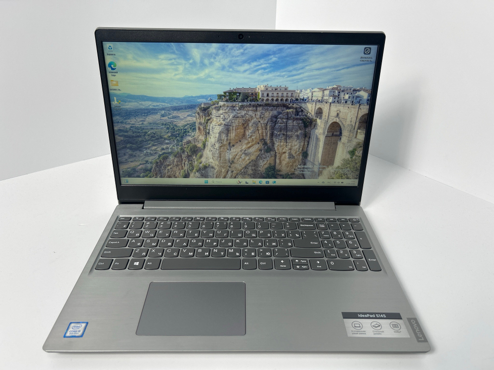 Ноутбук Lenovo IdeaPad S145-15IWL (81MV00SPRK) 15.6"/Intel Core i5 8265U/RAM 8GB/SSD 128GB/Intel UHD Graphics/1920*1080/DOS/Подсветка кл-ры: нет/серый. Состояние: C1