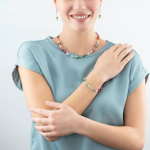 Серьги Coeur de Lion Green-Pink 4023/20-0504