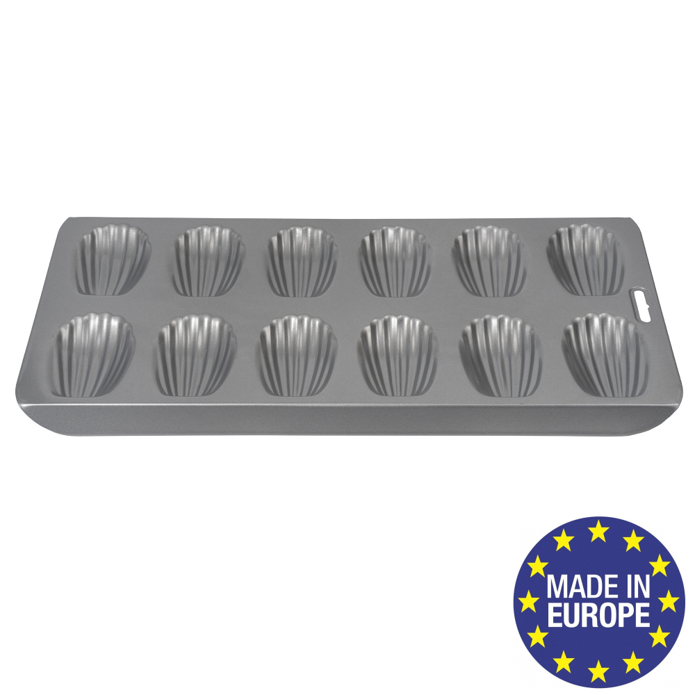 Форма для выпечки печенья "Мадлен" металлическая Patisse Silver