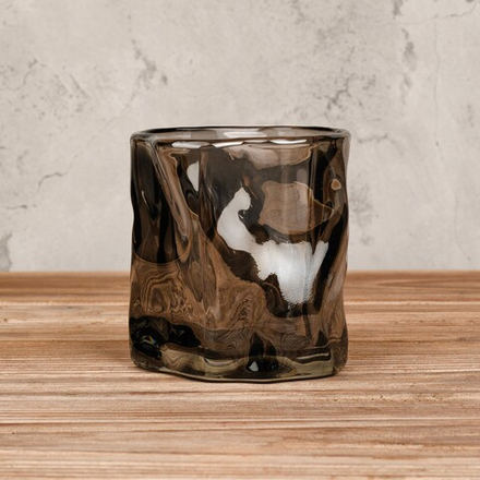 Стакан мятый 180мл (черный)