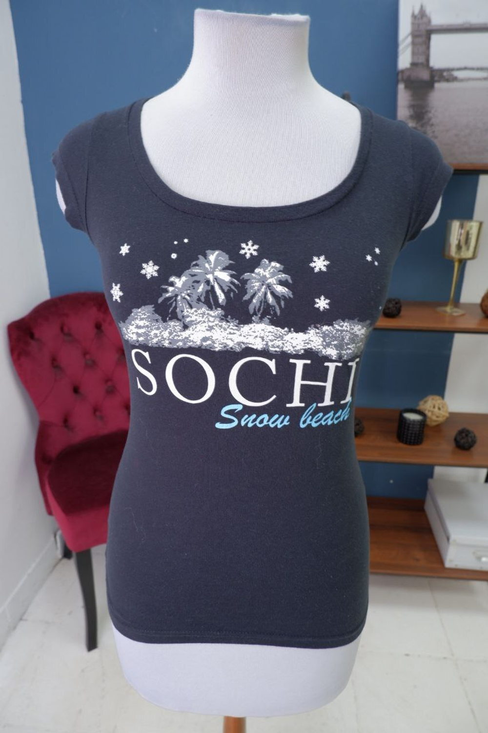 Футболка Soul Ace с принтом 42 размер