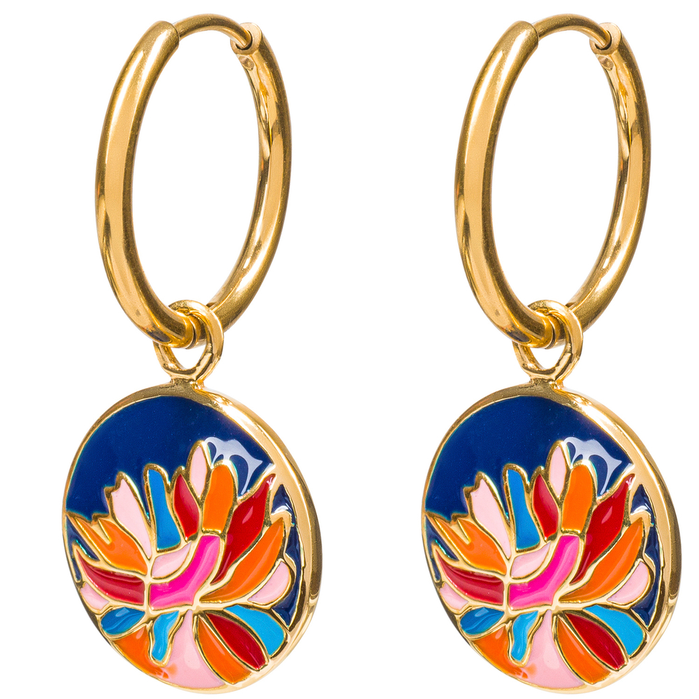 Серьги Fiore Luna AE03599-4