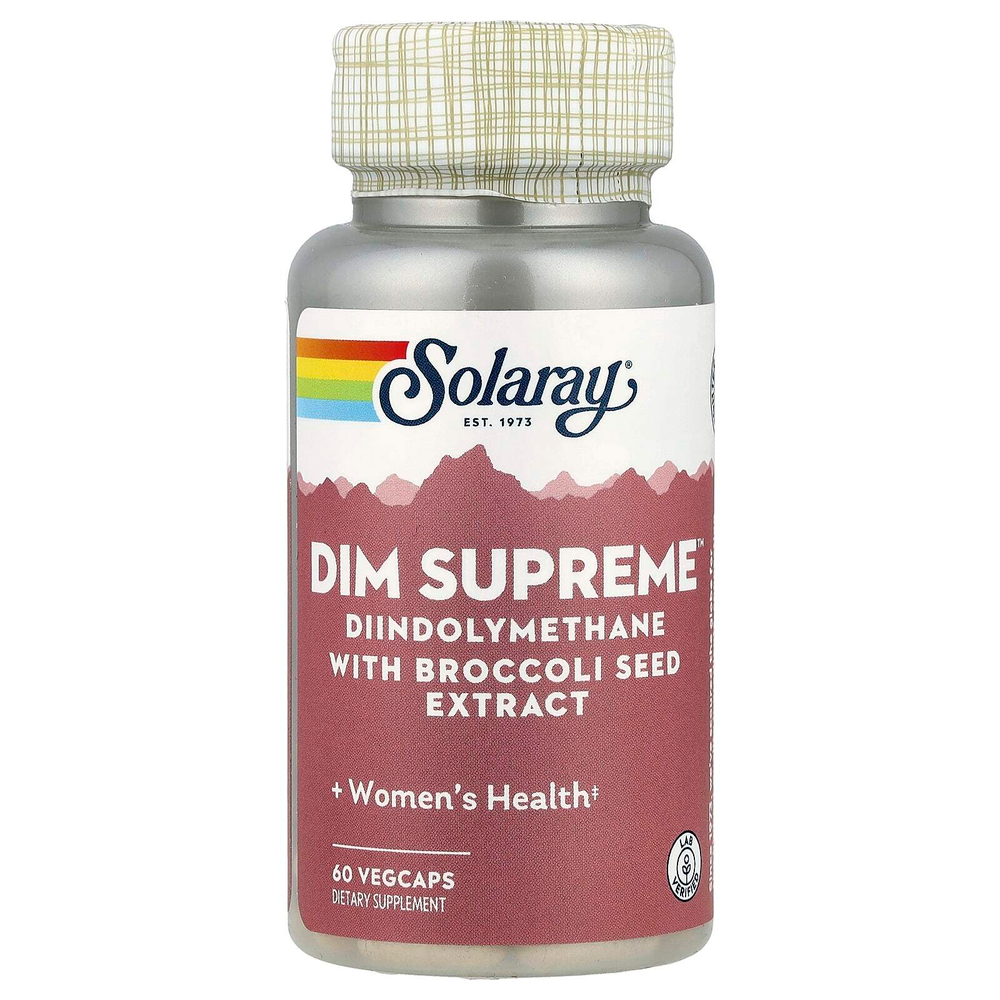 Solaray, DIM Supreme™, 60 растительных капсул