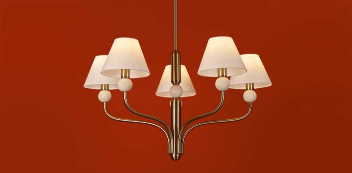 Подвесной светильник Freya FR2058PL-05BS